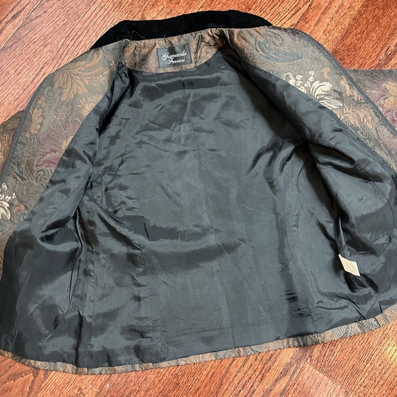 Elegant Black and Brown Women's Jacket - Picture 10 of 13